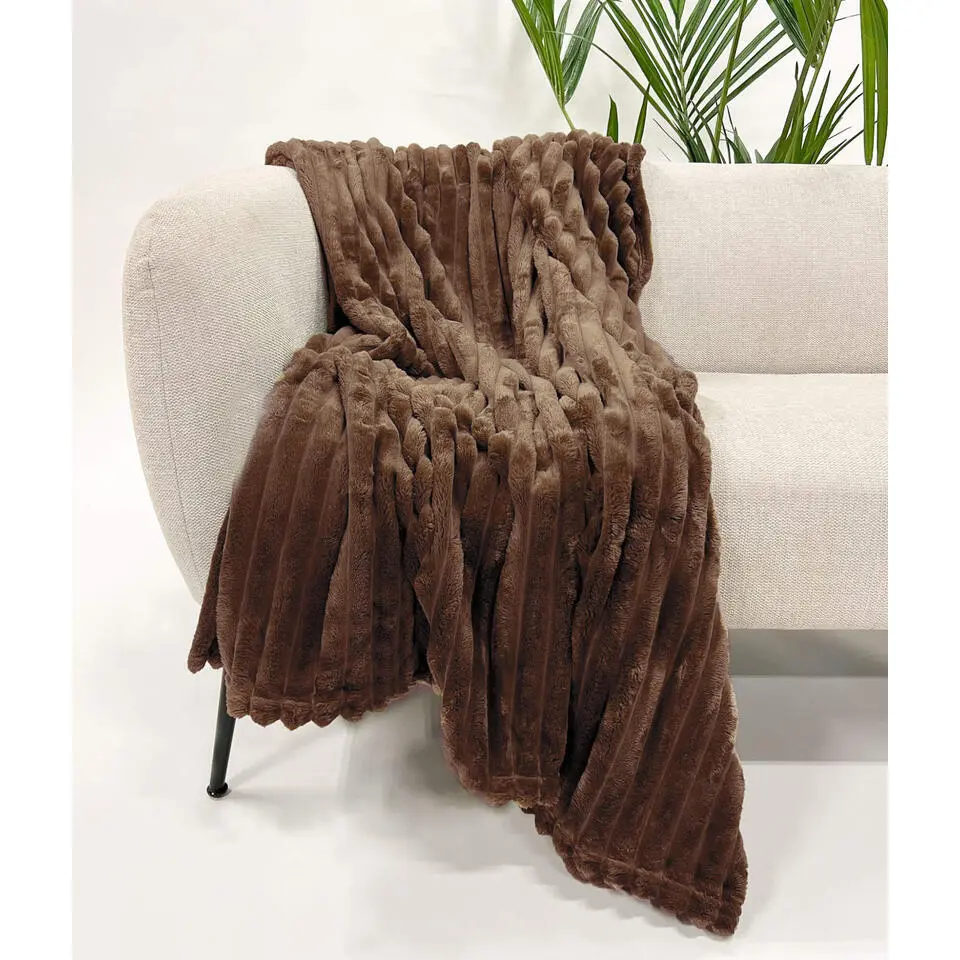 Plaid Ricky - Chocolate Martini - 150x200 cm
