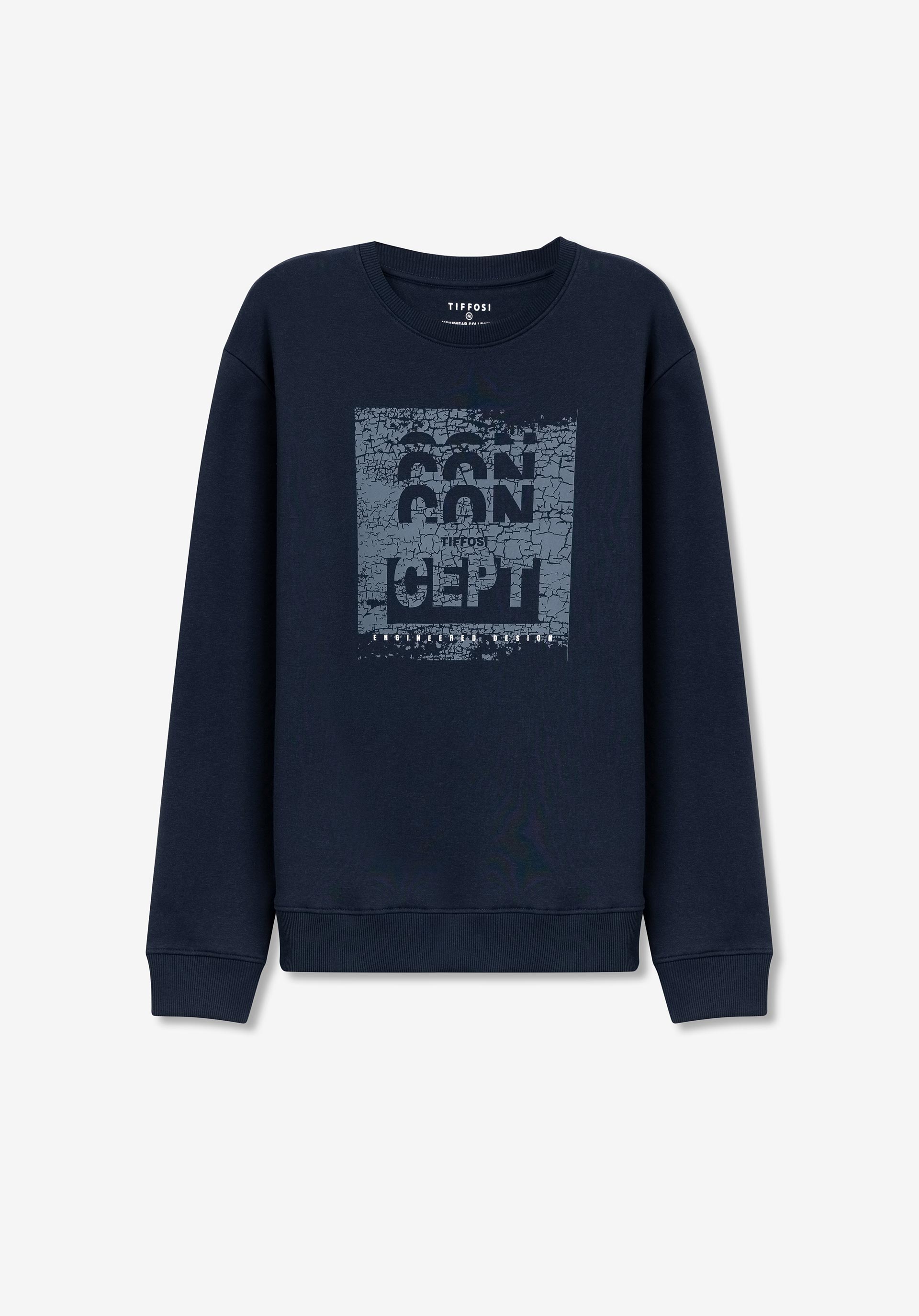 Sweatshirt com Estampado Frontal