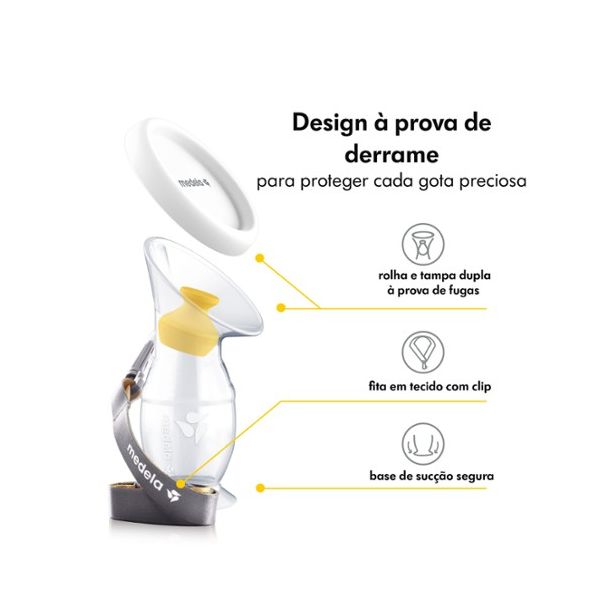 Medela Coletor de Leite Materno de Silicone