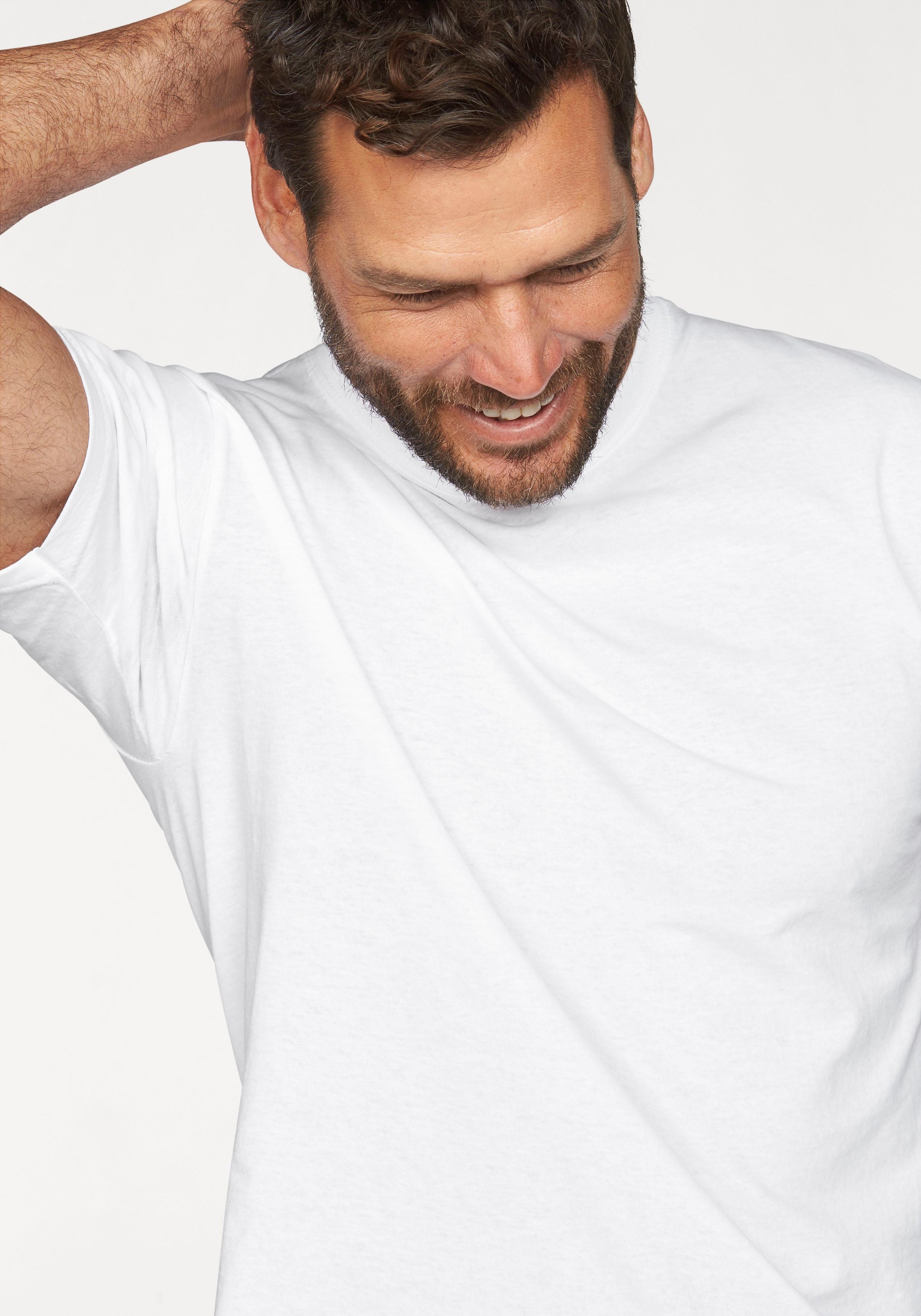 Fruit of the Loom T-Shirt », sechs Stück in unterschiedlicher Farbkomination« Packung, 6er-Pack, 6 Stk. mit Rundhalsausschnitt