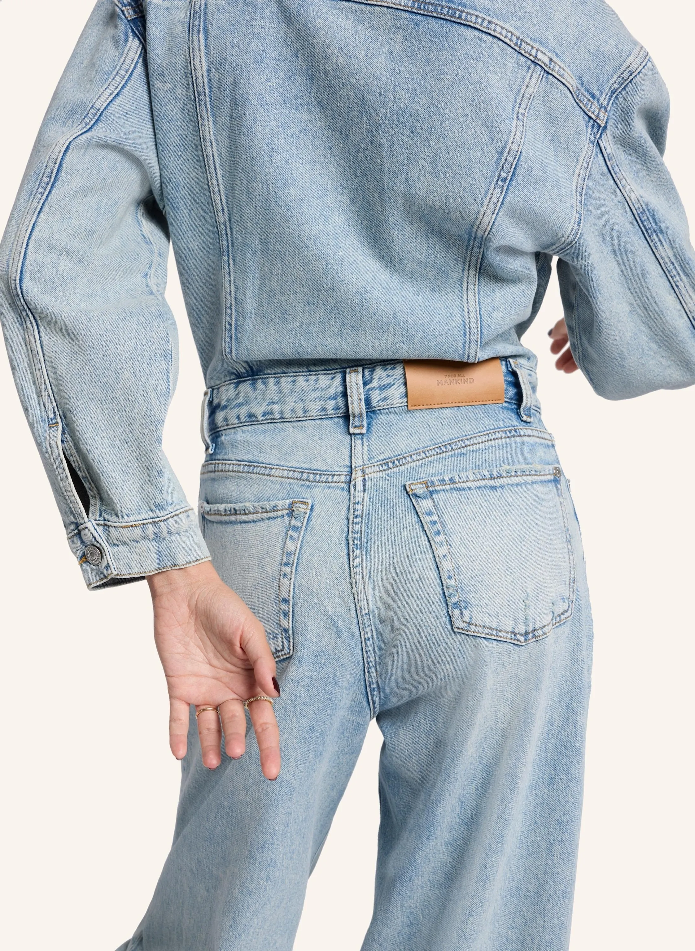 7 for all mankind RELAXED JUMPSUIT