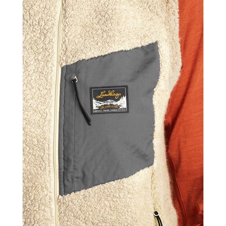 Lundhags Flok Wool Pile VestW Sand