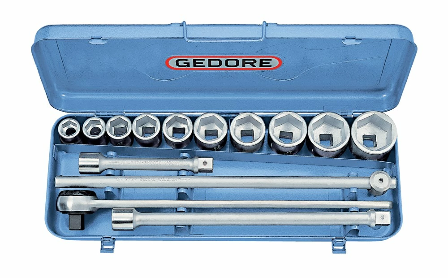 Gedore 32 EM / D 32 EM 14-delige Dopsleutelset 3/4