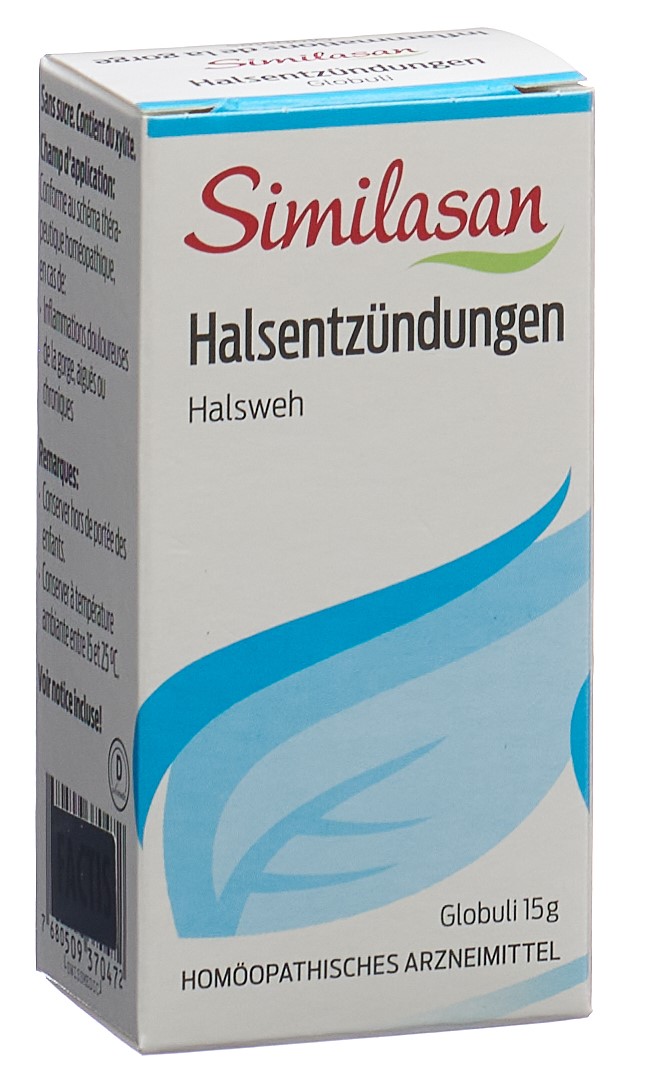SIMILASAN Halsentzündungen<br>15 g, Streukügelchen