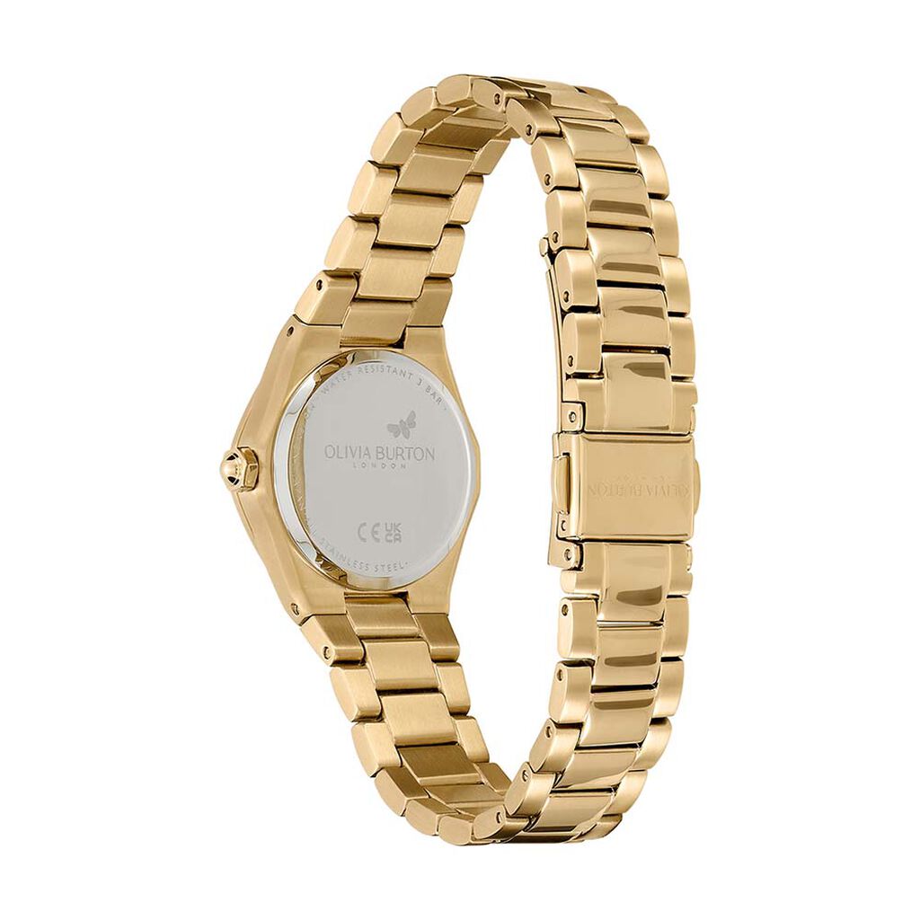 Montre Olivia Burton Mini Hexa Beige