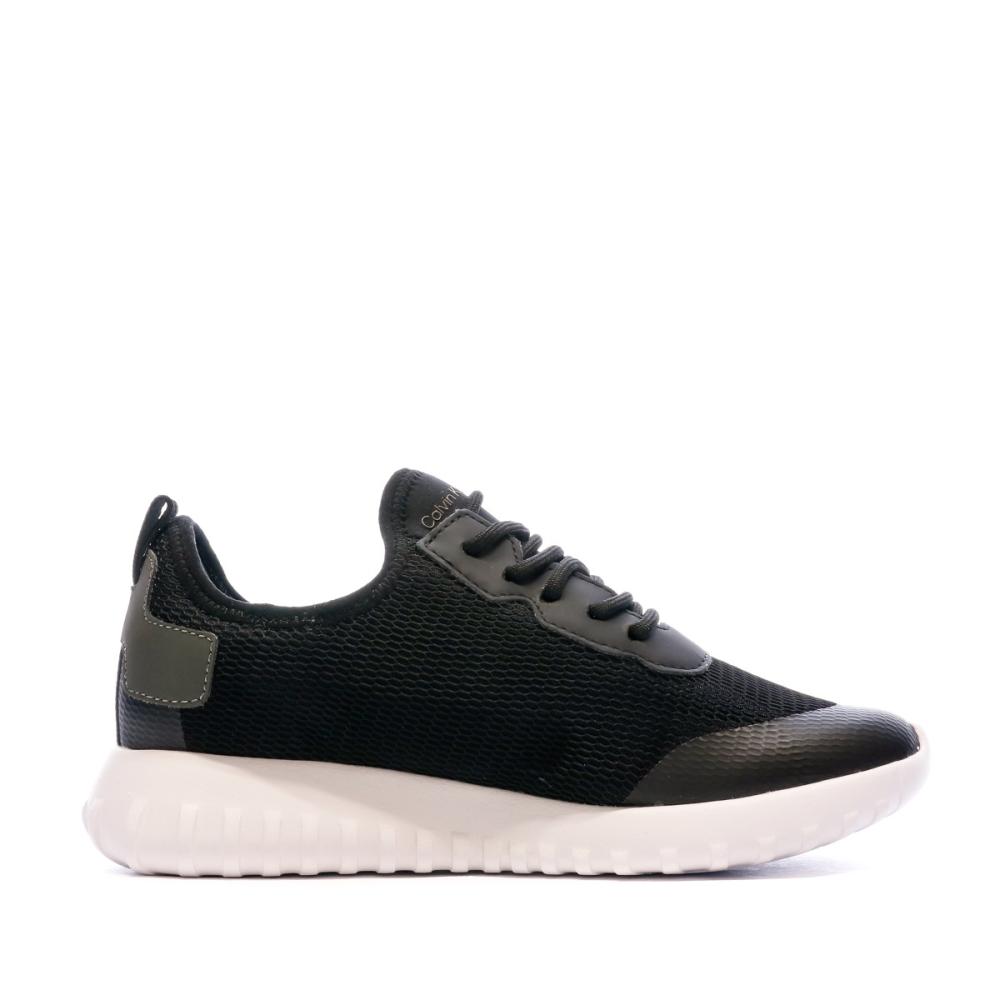Calvin Klein Jeans Baskets Noir Femme Calvin Klein Jeans Sporty Runner Eva