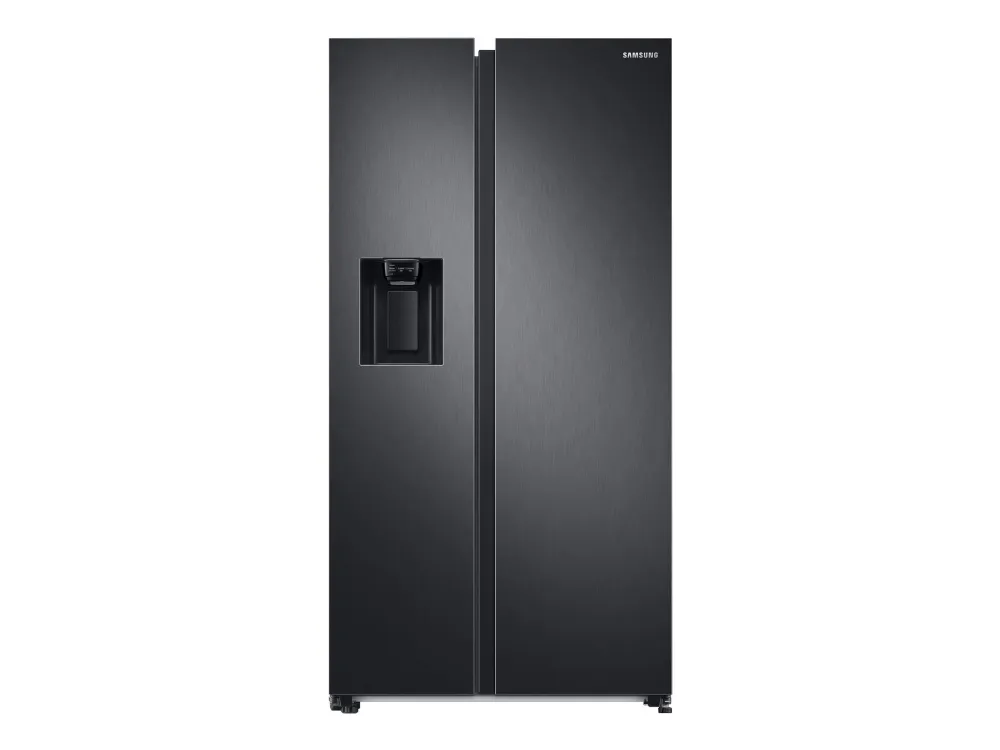 Samsung RS6GA884CB1 - Køleskab/fryser - side-by-side med vanddispenser, isdispenser - Wi-Fi - bredde: 91.2 cm - dybde: 71.6 cm - højde: 178 cm - 635 liter - Klasse C - premium sort stål