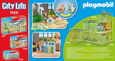 Playmobil 71331 City Life Byggesett Klimakunnskap Påbygg