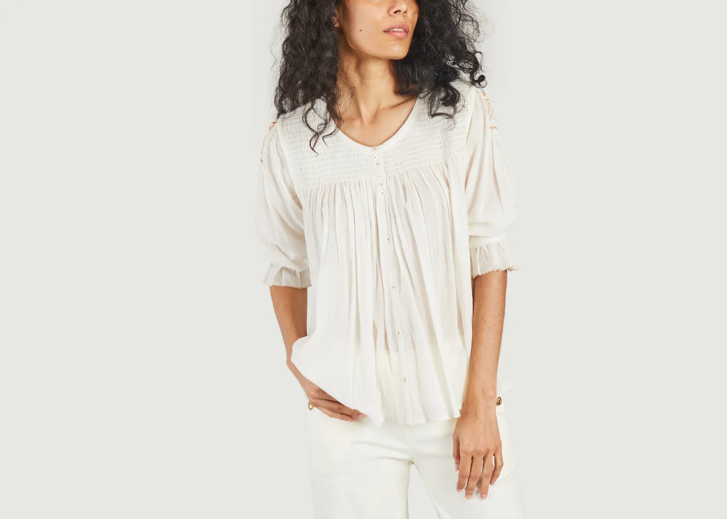 Blouse voile de coton Emile & Ida