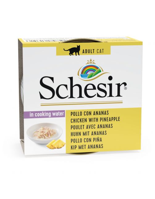 Schesir Kat Blik Gelei 75 g - Kattenvoer