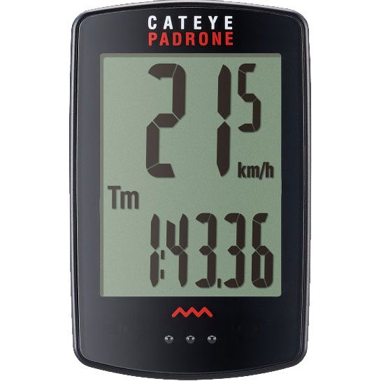 CatEye Padrone Fahrradcomputer schwarz