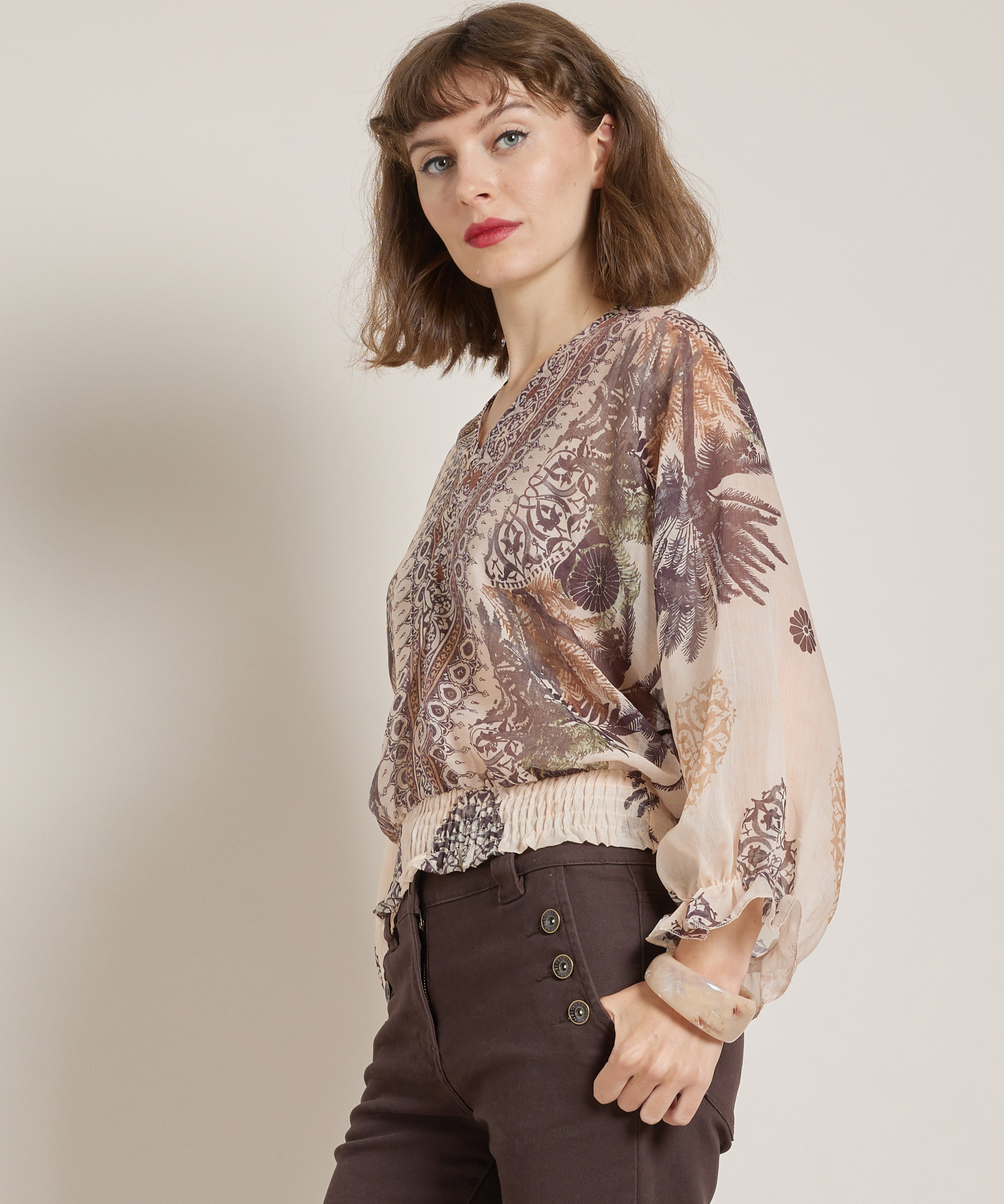 top met rugsluiting