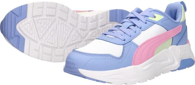 PUMA Trinity 2 LT Jr Unisex Sneakers White-Pink Shimmer-Intense Lavender