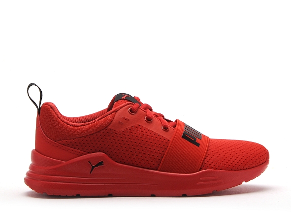 Puma basses enfant puma wired run jr ps rouge