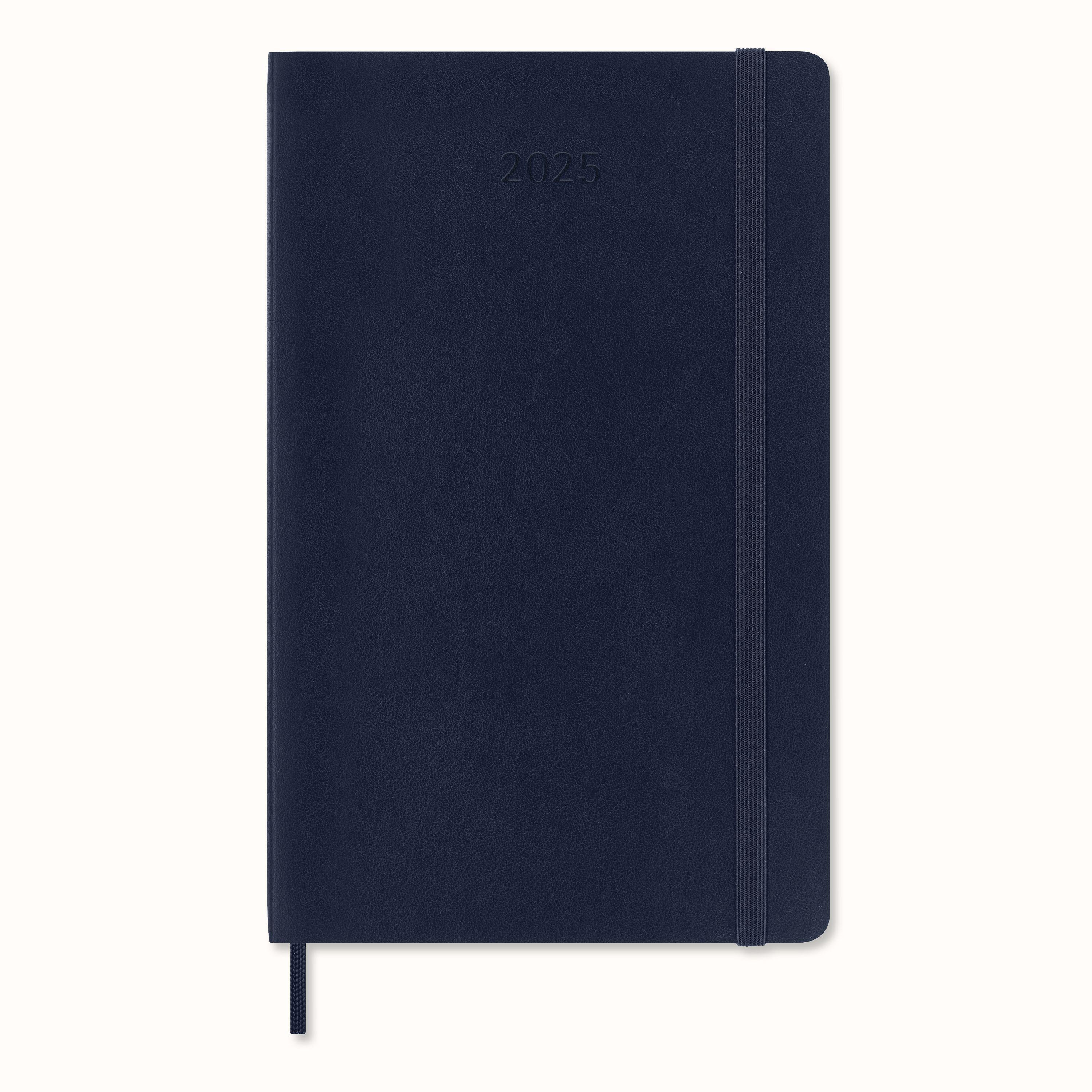 Moleskine 12 Monate Tageskalender 2025, Large/A5
