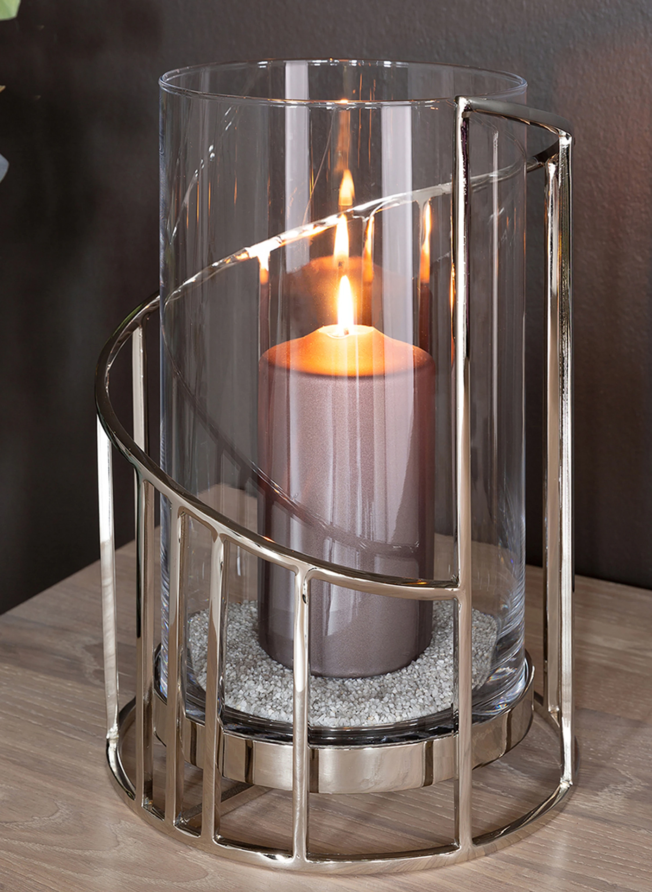 Fink Windlicht mit Glas CELINE