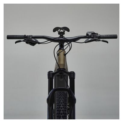 VTT Électrique Tout-Suspendu Rockrider Stilus E-All Mountain Sram SX 12V 625Wh 29'' Ocre