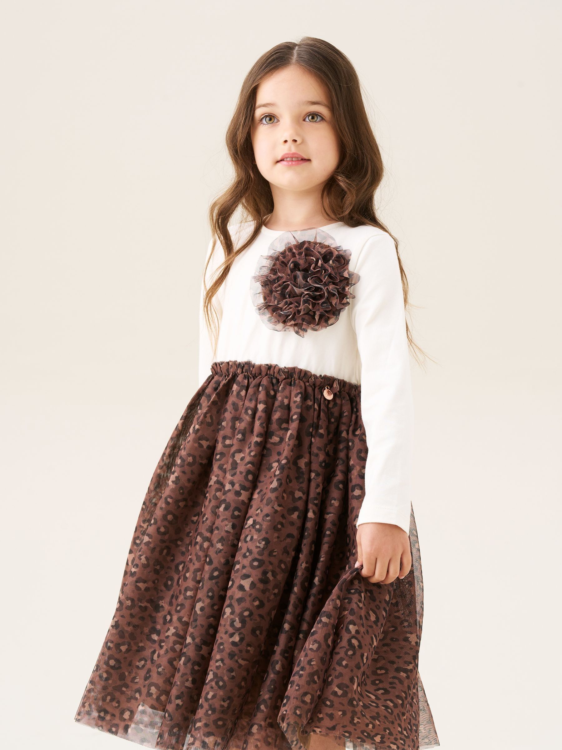 Angel & Rocket Carrie Corsage Mesh Dress