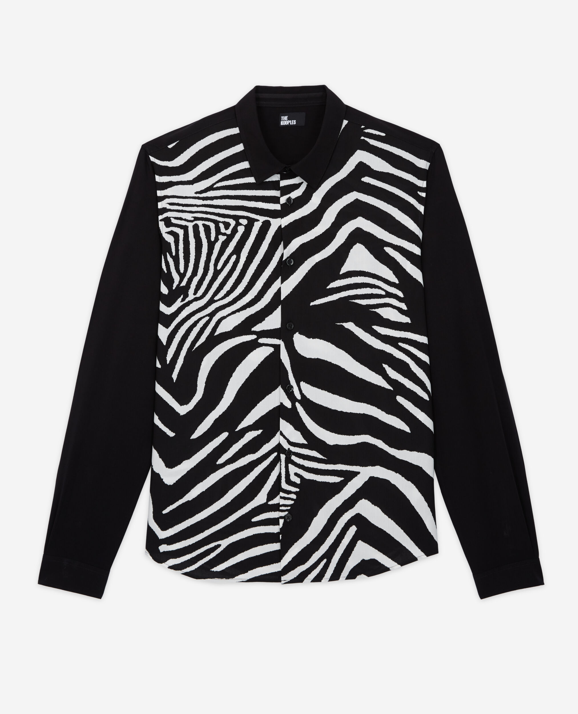 Chemise col classique imprimée