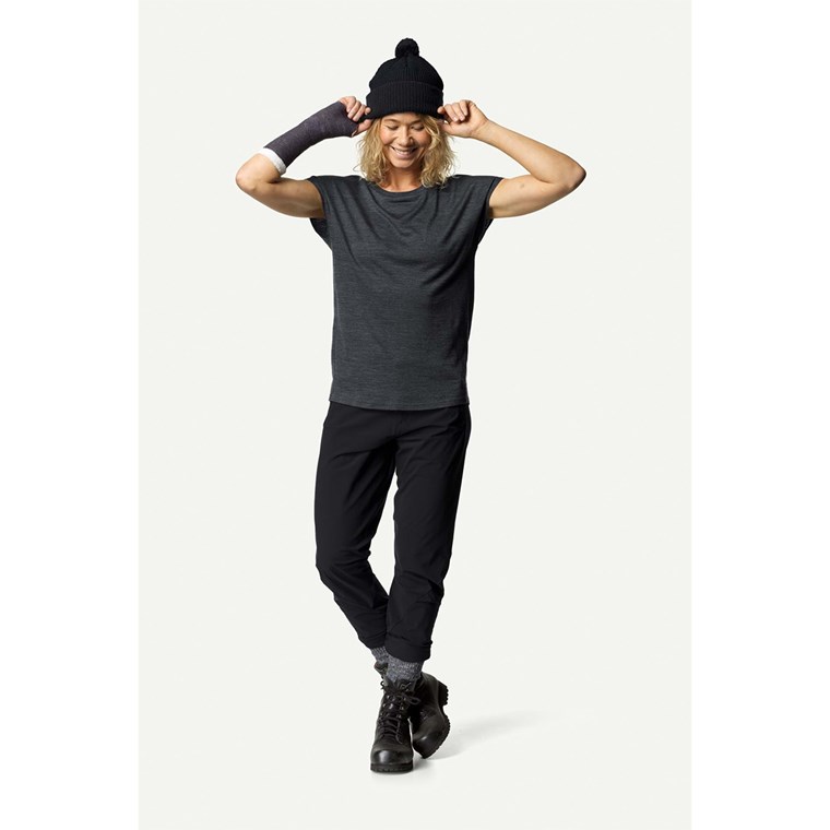 Houdini Activist Tee Women True Black