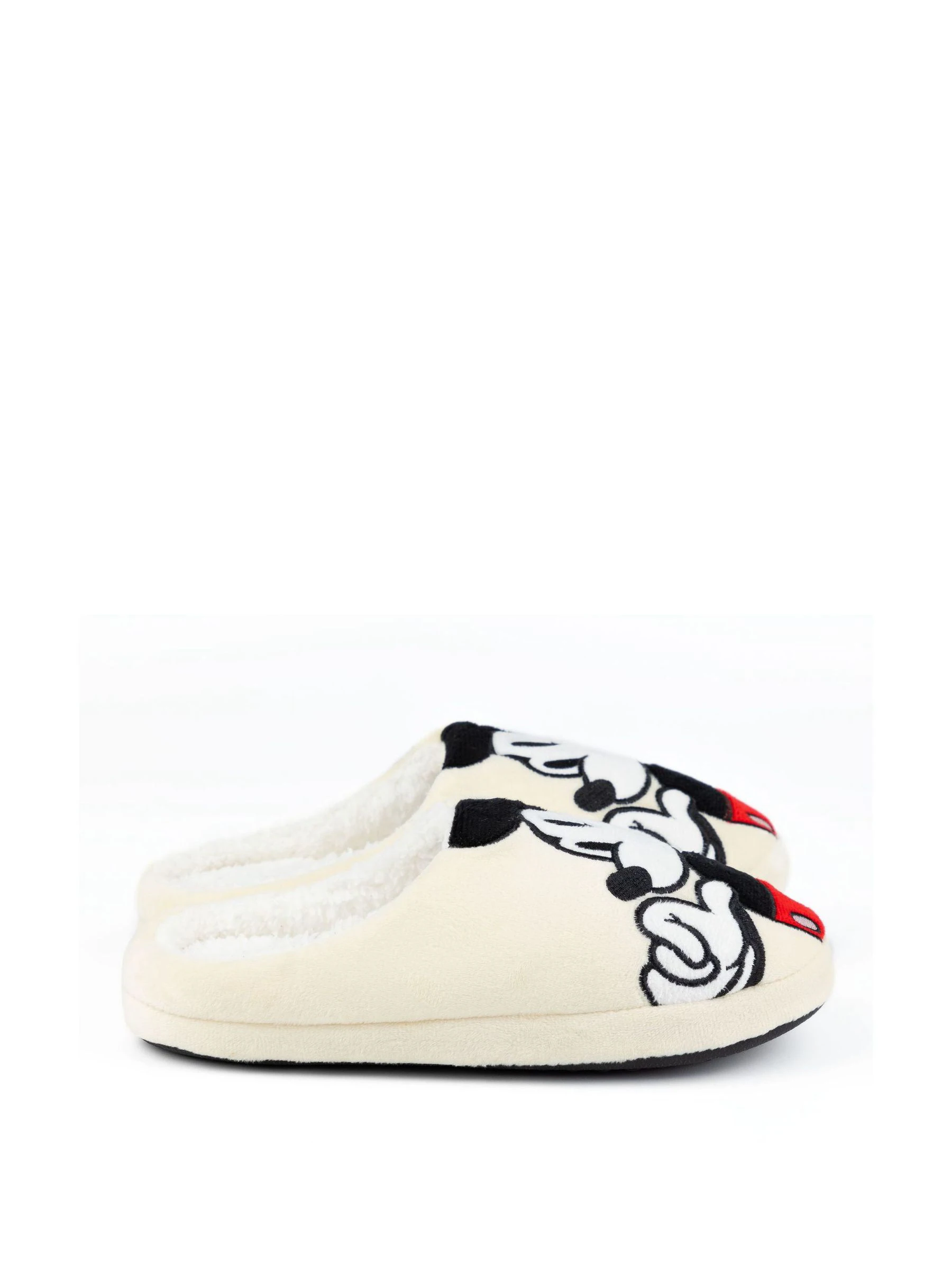 Crème met Mickey Mouse - Vanilla Underground Adult Winter Slippers