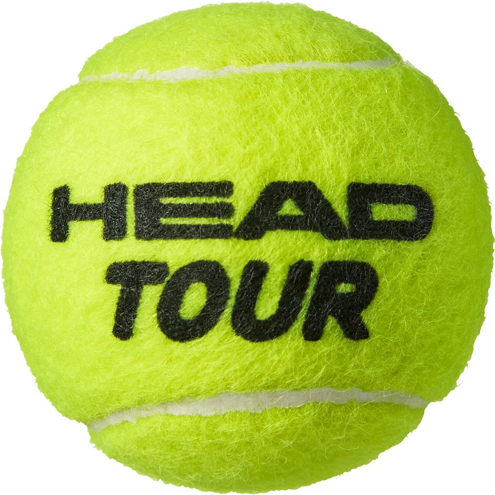 Head Tour XT Tennisbälle 4er gelb
