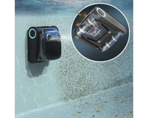 Zwembadrobot reinigingsrobot Aiper Scuba S1 Pro incl. oplaadkabel grijs