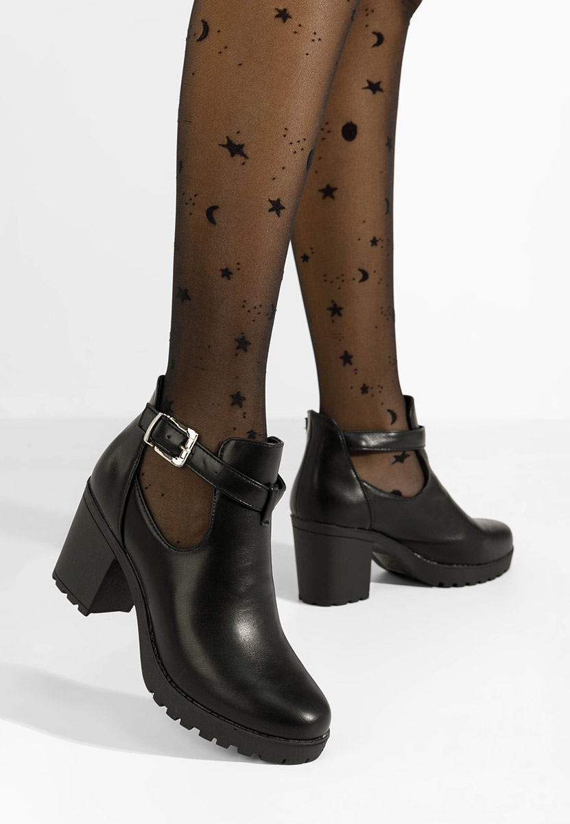 Boots femme noires Nomaria V2