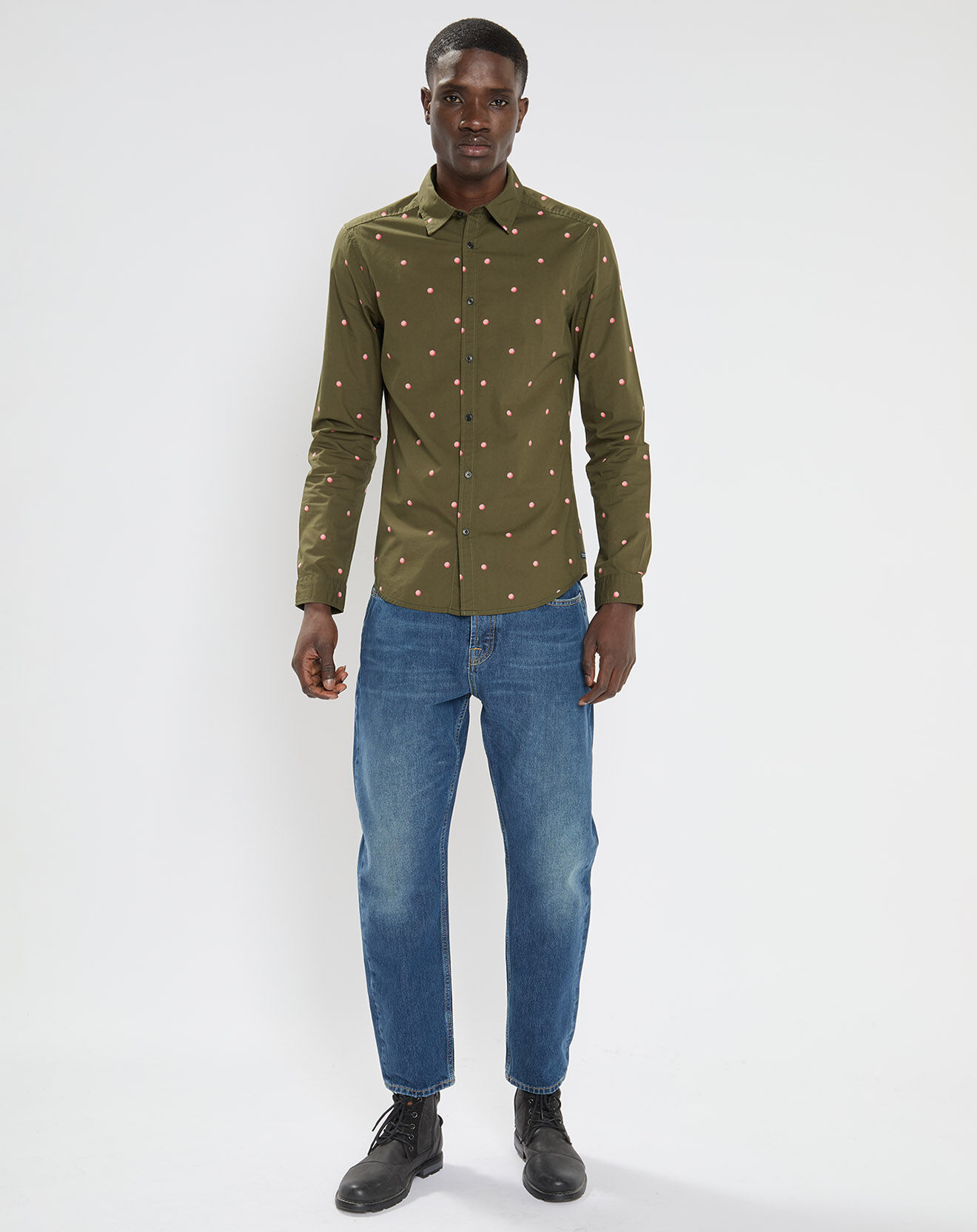 Scotch & Soda Jean Plus - Loos Tapered bleu jean moyen