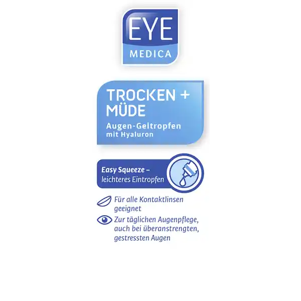 Augentropfen Trocken + Müde