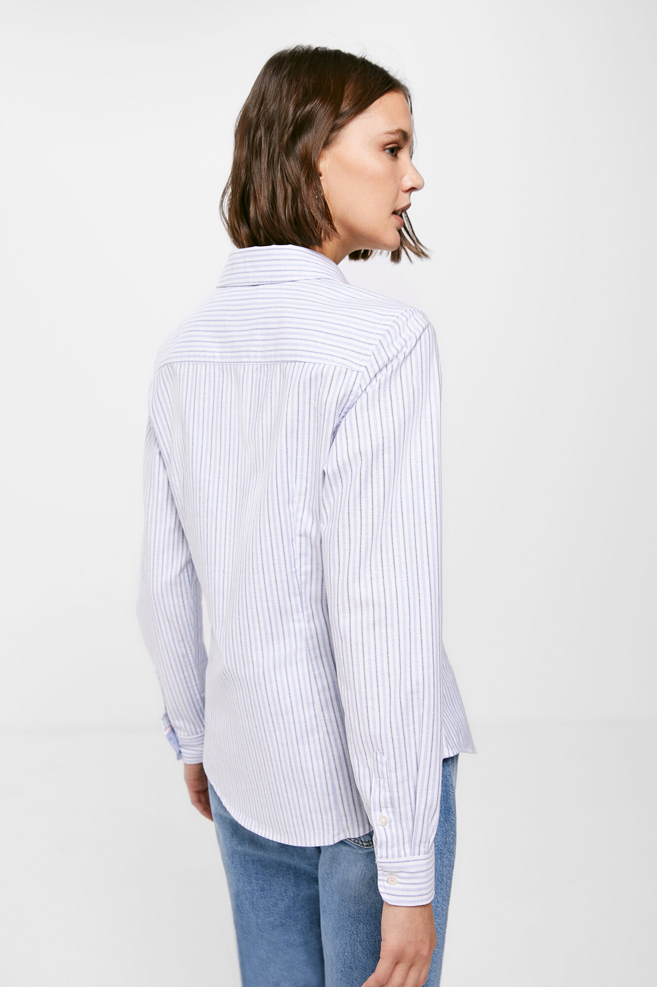 Camisa Oxford de Algodão