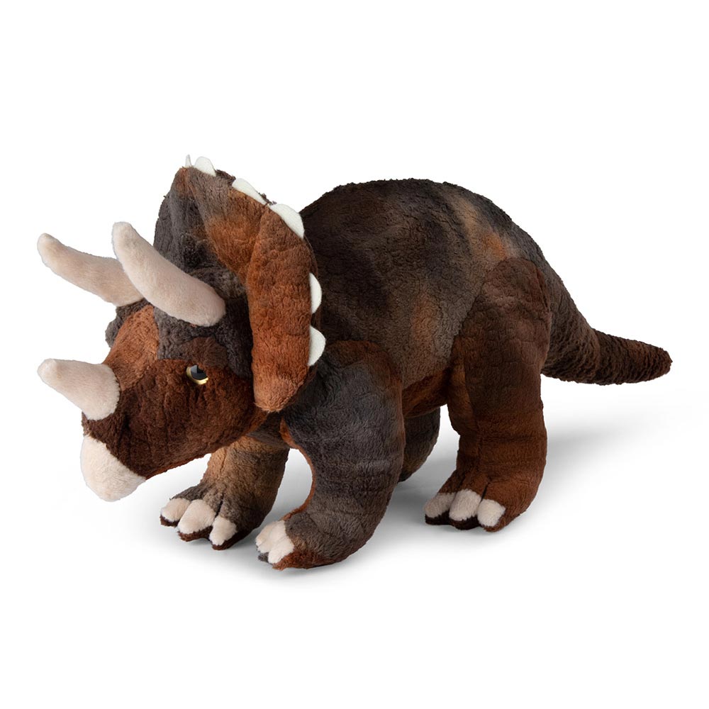 WWF - Plüschtier - Triceratops (23cm) lebensecht Kuscheltier Stofftier Plüschfigur