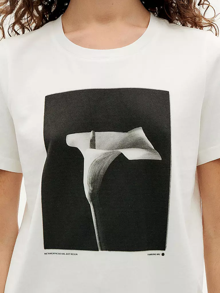 THINKING MU T-Shirt LILY IDA weiss
