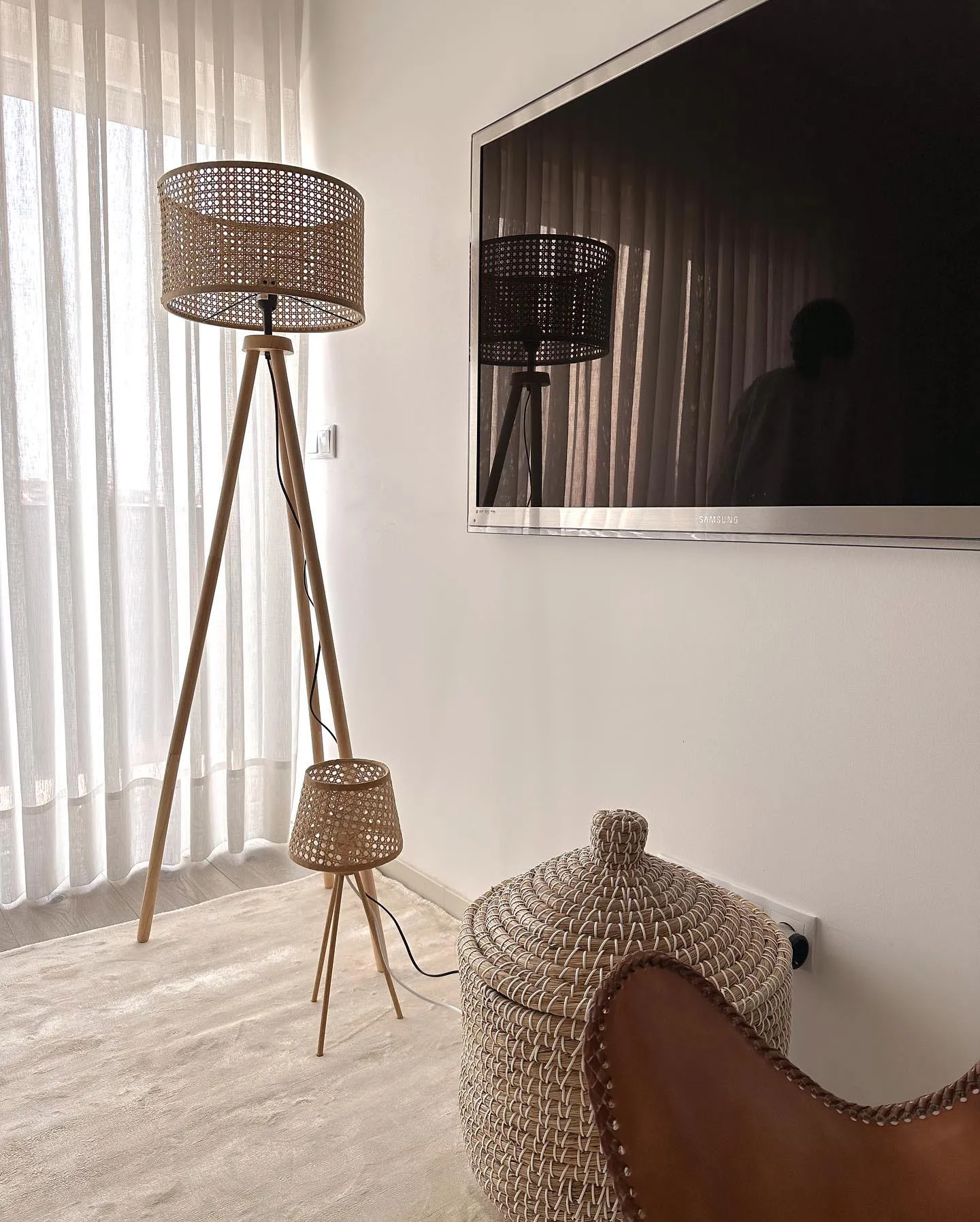 Vloerkleed GESI II Lichtbeige 160 x 230 cm Viscose