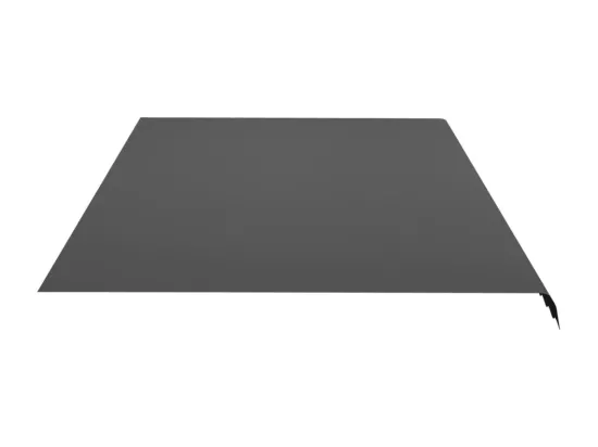 Tissu de remplacement pour auvent Anthracite 6x3,5 m