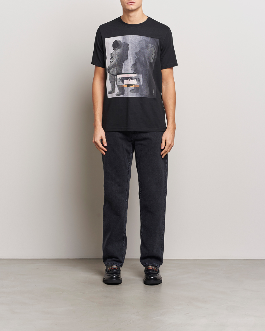 PS Paul Smith Astronaut Crew Neck T-Shirt Black