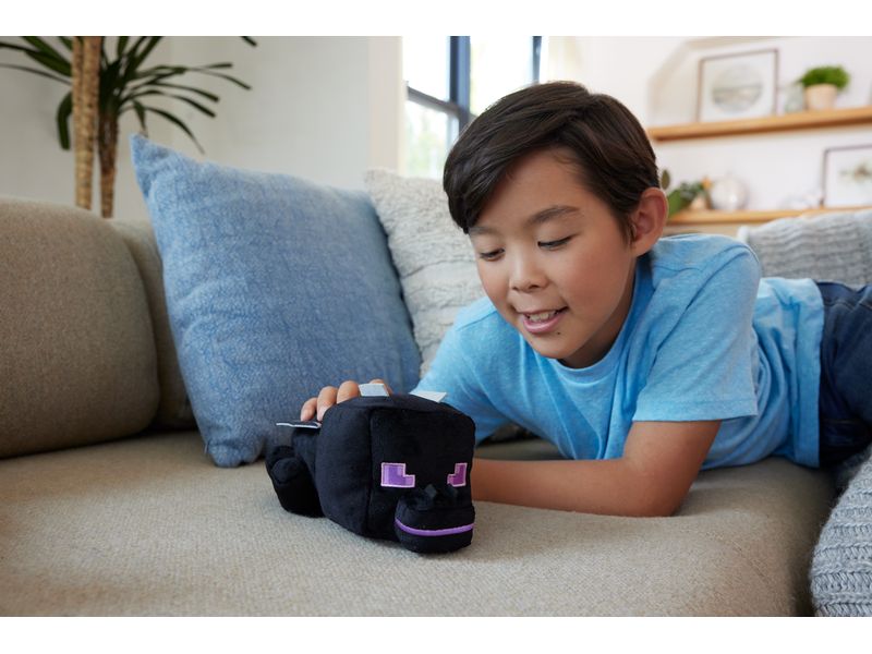 Mattel Minecraft Enderdrache Plüschfigur 20 cm Weiches Stofftier zum Sammeln