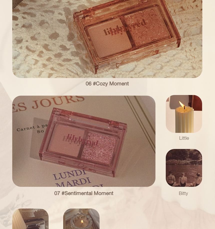 Lilybyred - Little Bitty Moment Shadow - 12 soorten