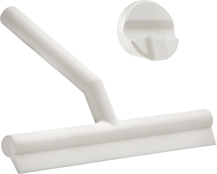 Zone Skraber m. holder White Hvid