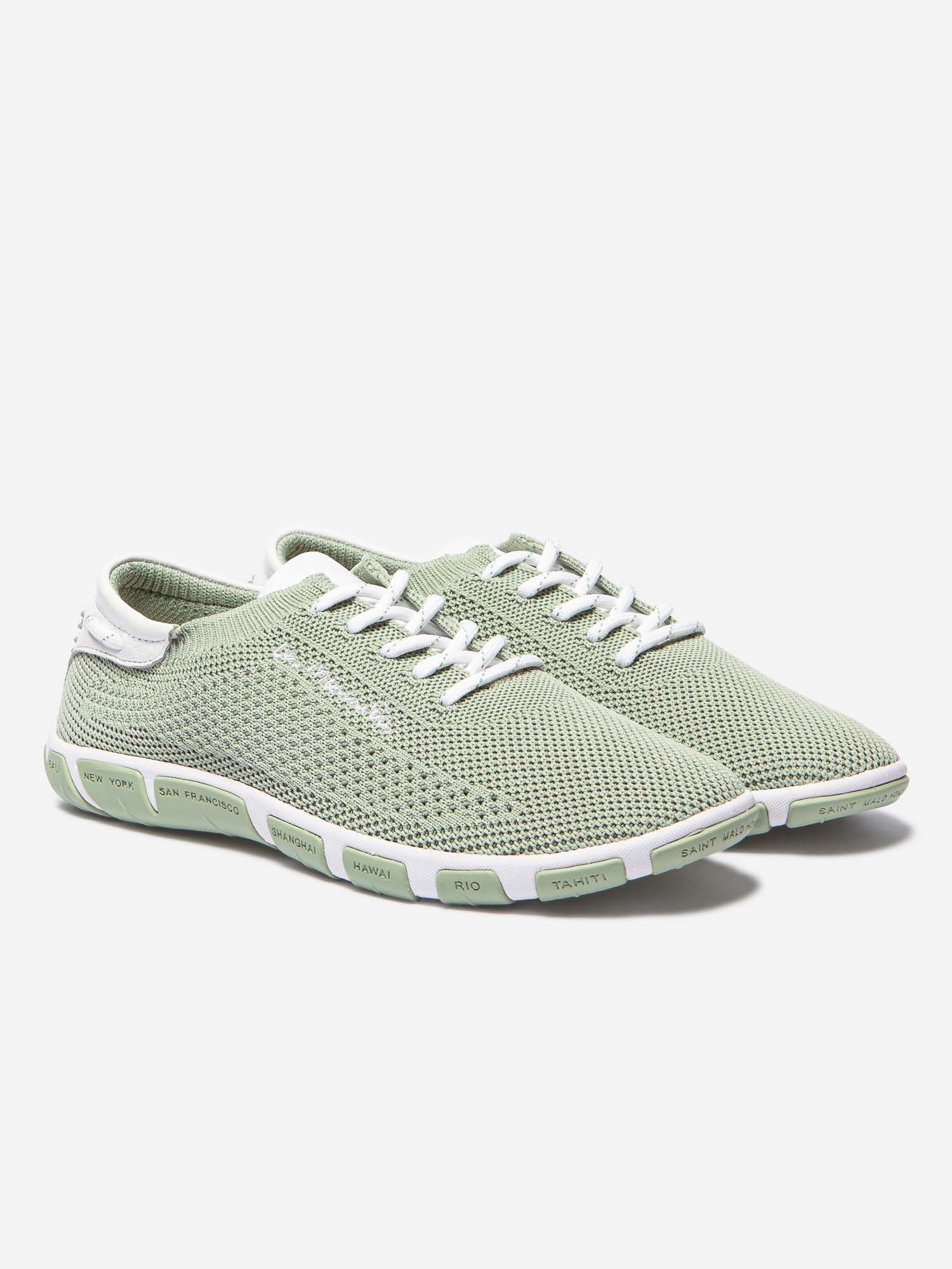 Tennis Femme Textile Recyclé Vert