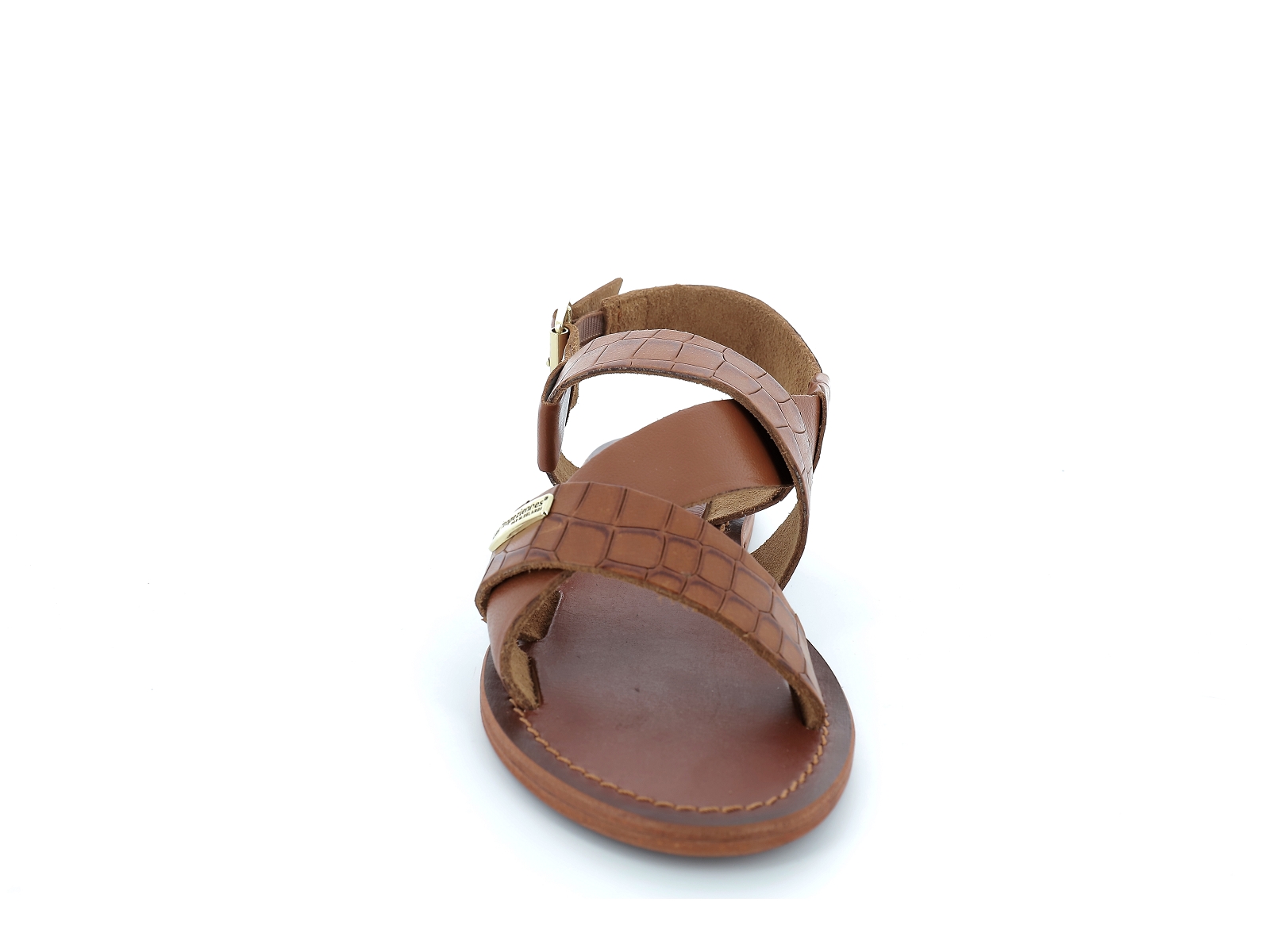 Les tropeziennes-OCEAN Cuir Marron Clair