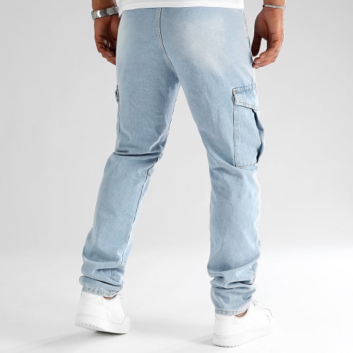 Jogger Pant Jean Cargo Relaxed Fit 2999 Denim Wash
