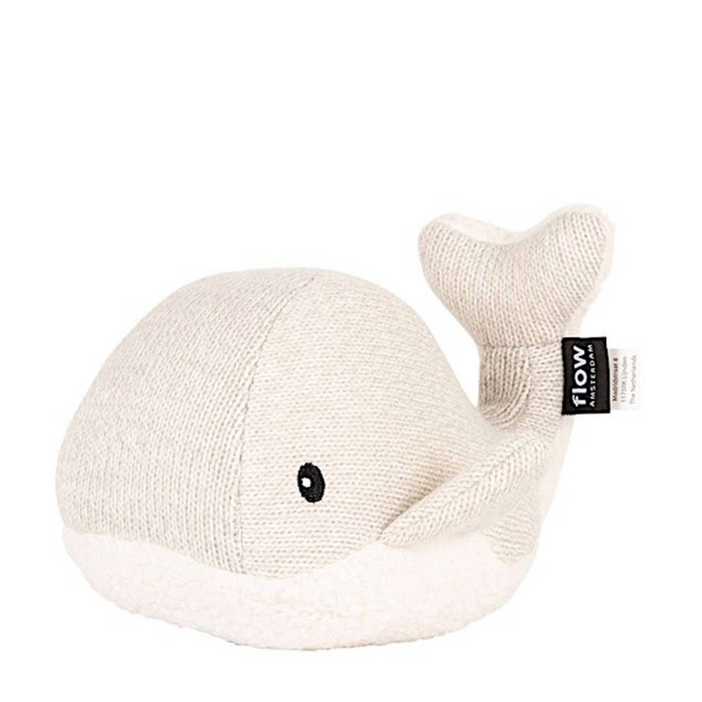 Super!!hartslagknuffel moby grijs - knuffel 24 cm