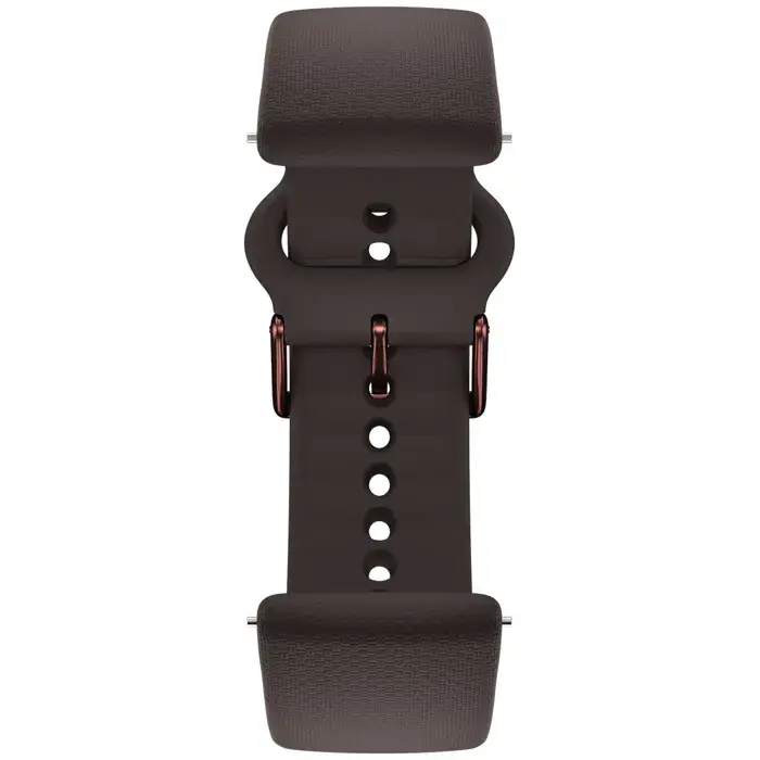 Polar Polsband Ignite/Unite/Pacer 20mm Siliconen Bruin S-L T