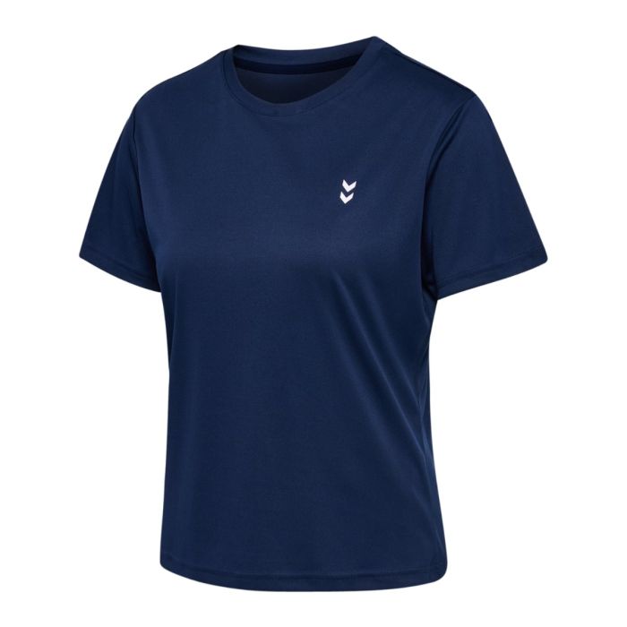 Hummel Dame T-shirts Pulse Training SS Tee Blå