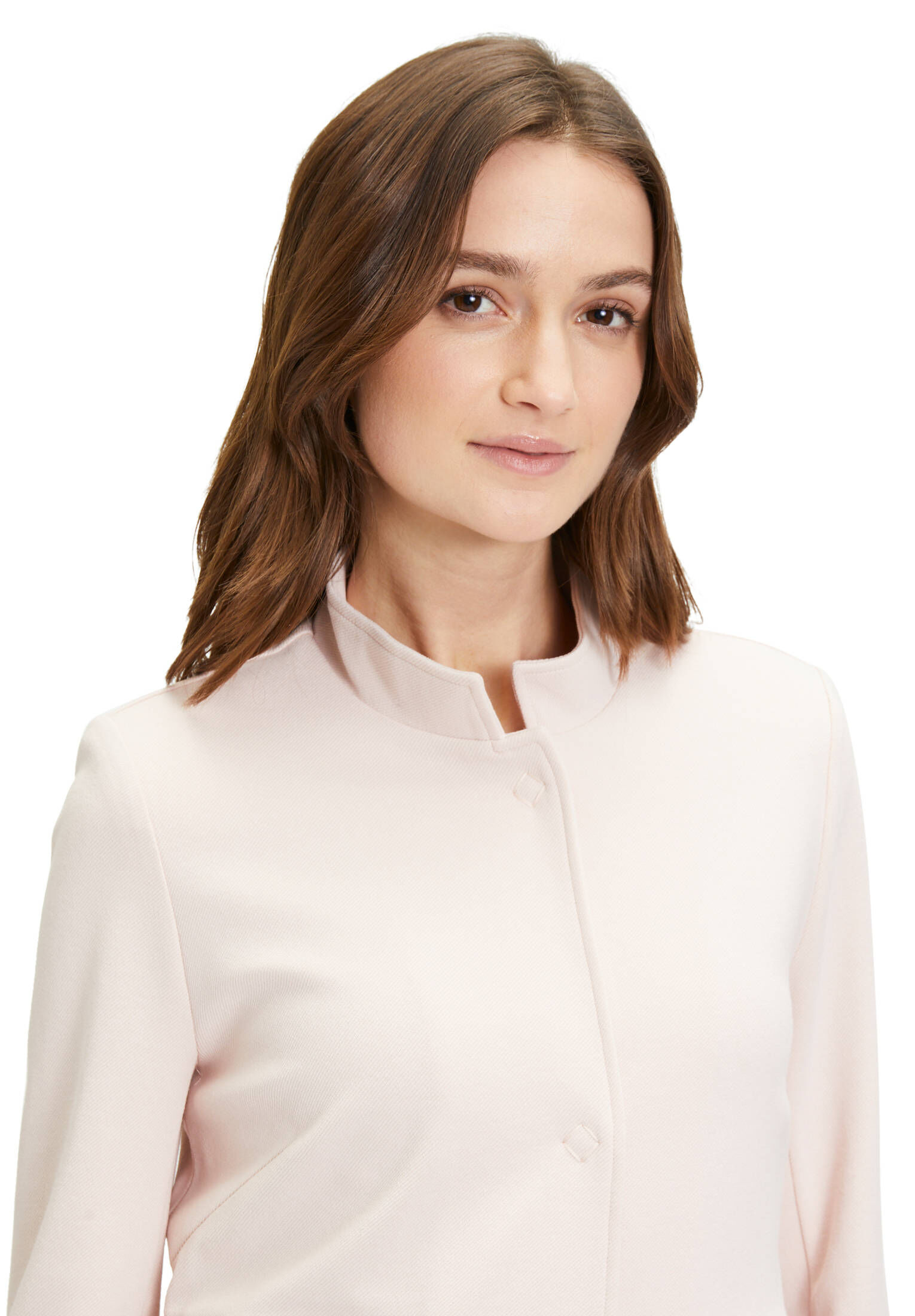 Betty & Co| Damen Sweatblazer mit Knöpfen