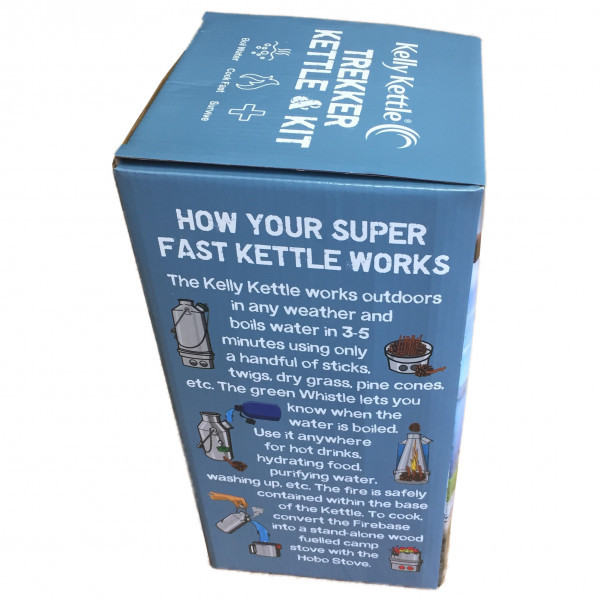 Kelly Kettle - Trekker' Kit - Drogebrandstofkookstel