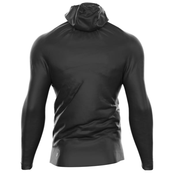 Veste running COMPRESSPORT HURRICANE WATERPROOF 10/10 JACKET BLACK