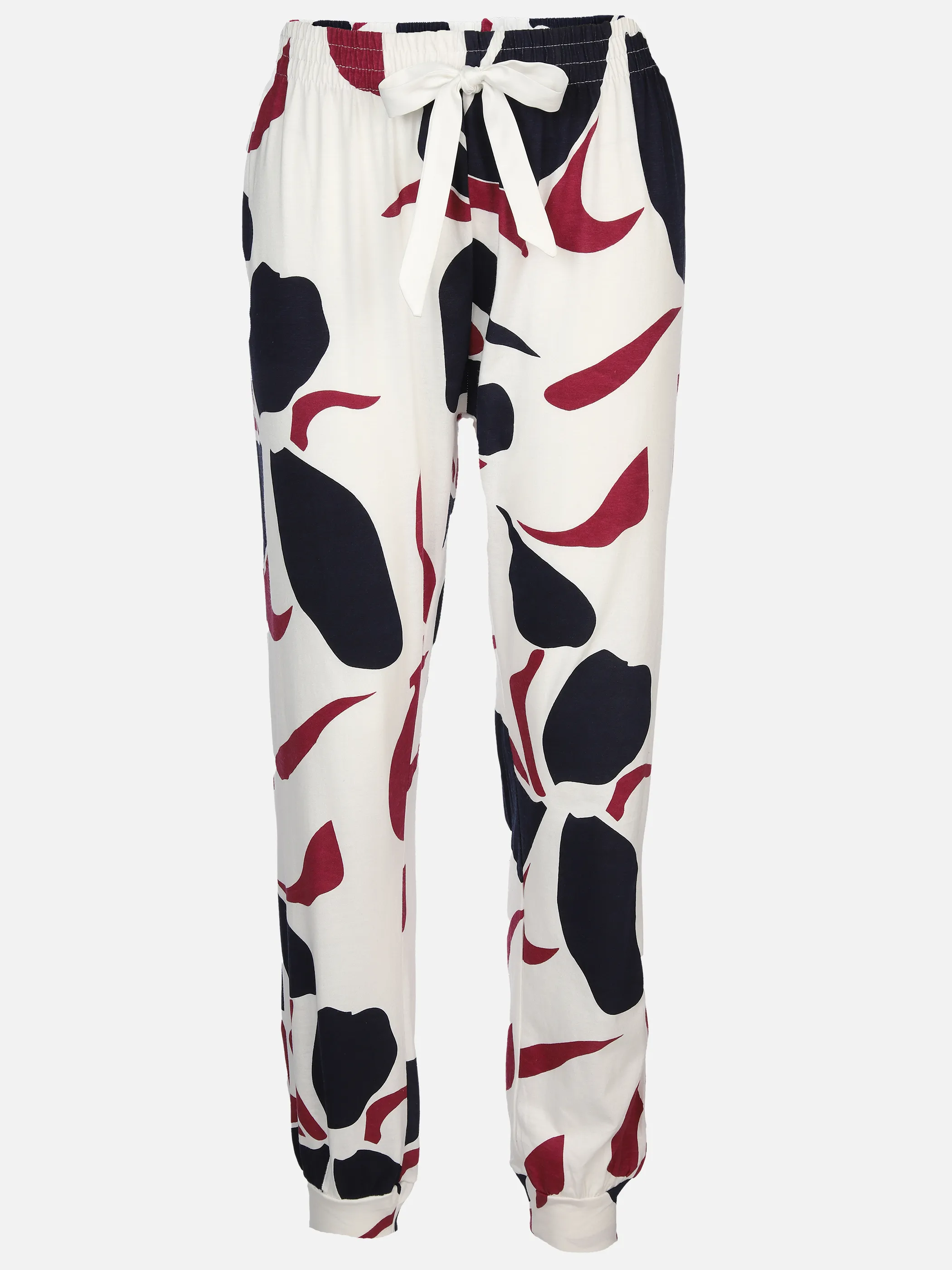 Damen Pyjama Hose mit effektvollem Print