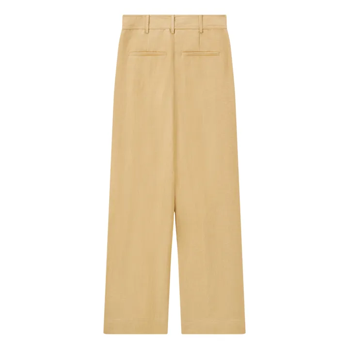 Pomandère Pantalon Lin et Coton | Beige